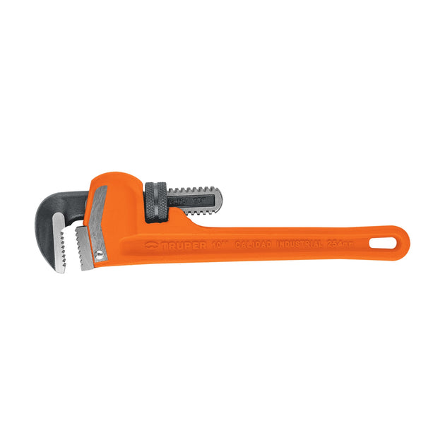 STI-10 Llave stilson 10" cuerpo robusto de hierro dúctil, Truper