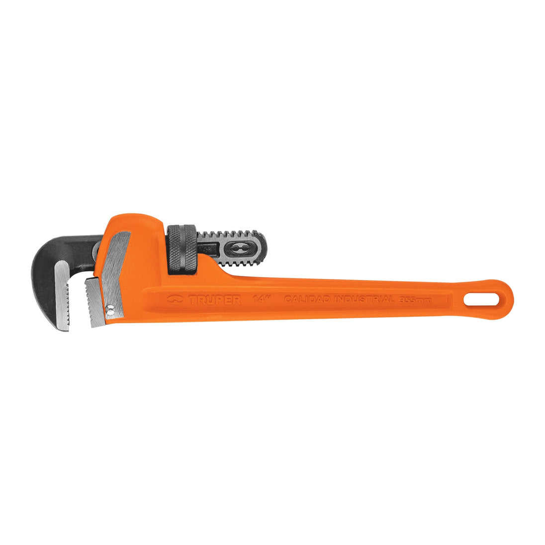 STI-14 Llave stilson 14" cuerpo robusto de hierro dúctil, Truper