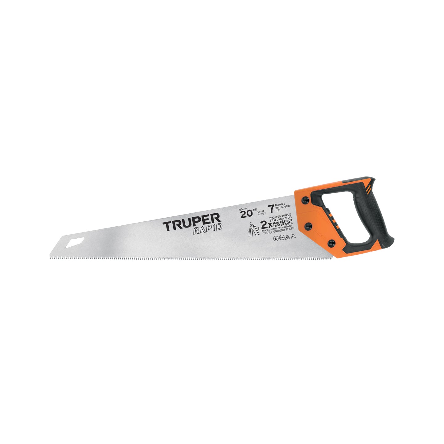 STR-20 Serrucho Rapid 20", 7 DPP, mango Comfort grip, Truper