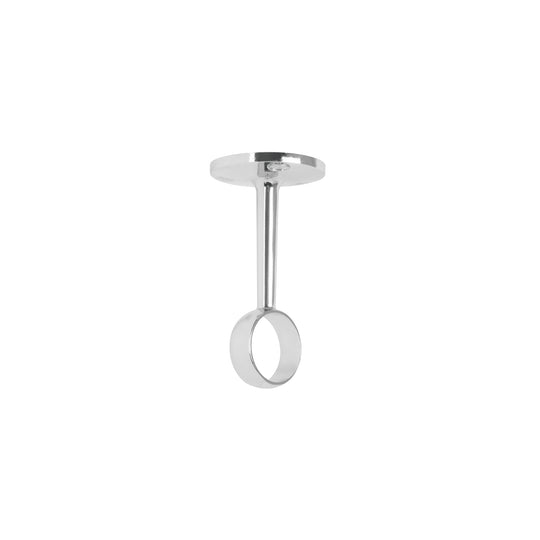 STR-3 Soporte central para tubo redondo de clóset, HERMEX