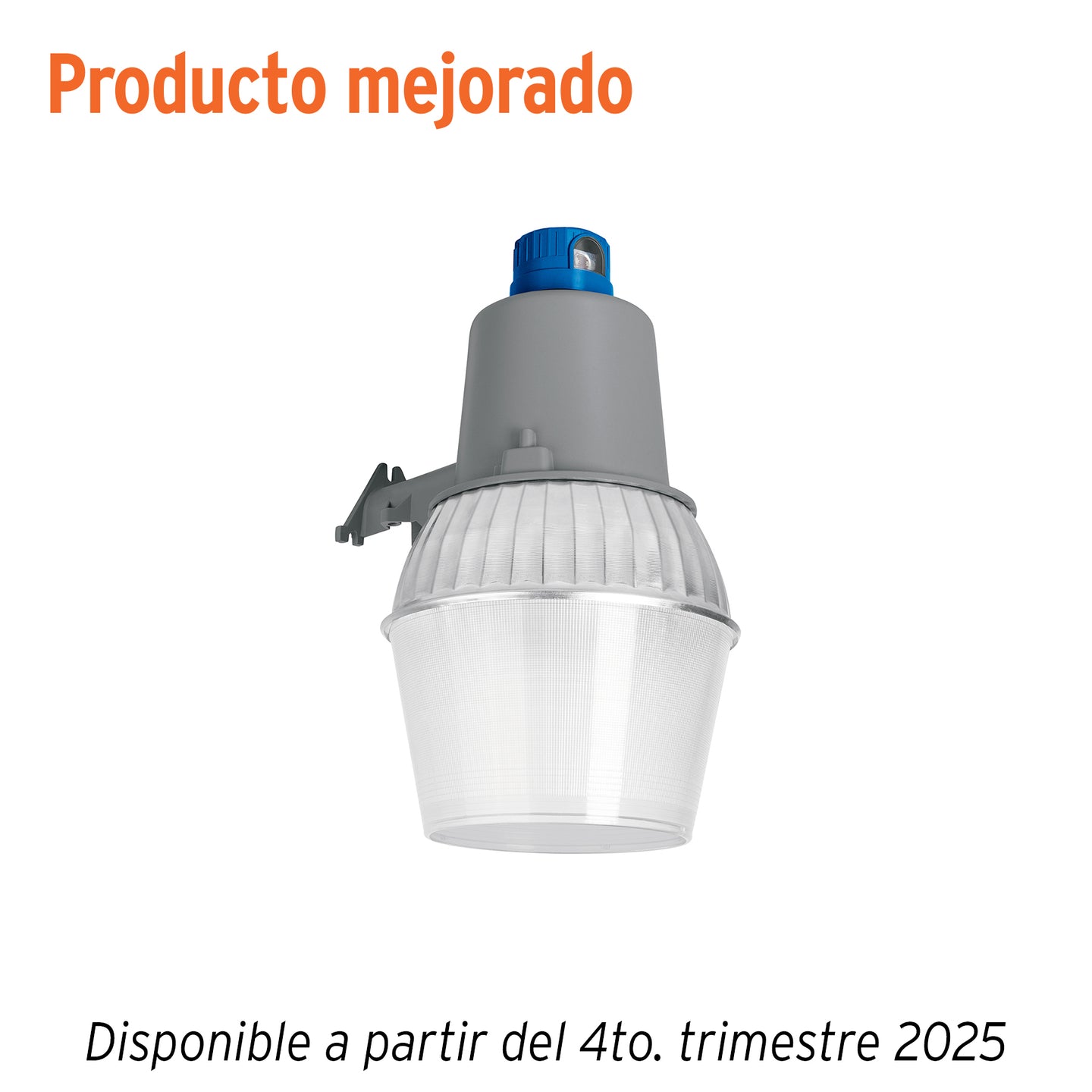 SUB-821F Luminario suburbano con foco LED 40W 6500K y sensor de luz