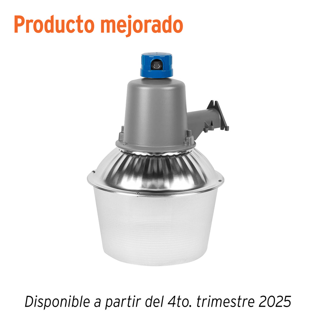SUB-822F Luminario suburbano con foco LED 50W 6500K y sensor de luz