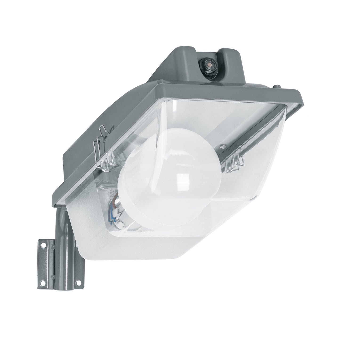 SUB-830F Luminario suburbano ABS con foco LED 30W 6500K sensor de luz