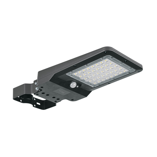 SUB-901L Luminario suburbano solar LED 8 W 6500 K con sensor de luz