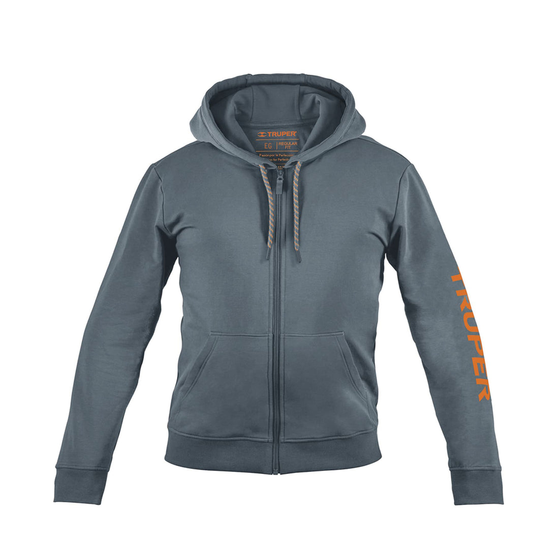 SUD-GC-XG Sudadera gris para caballero, talla EG, Truper