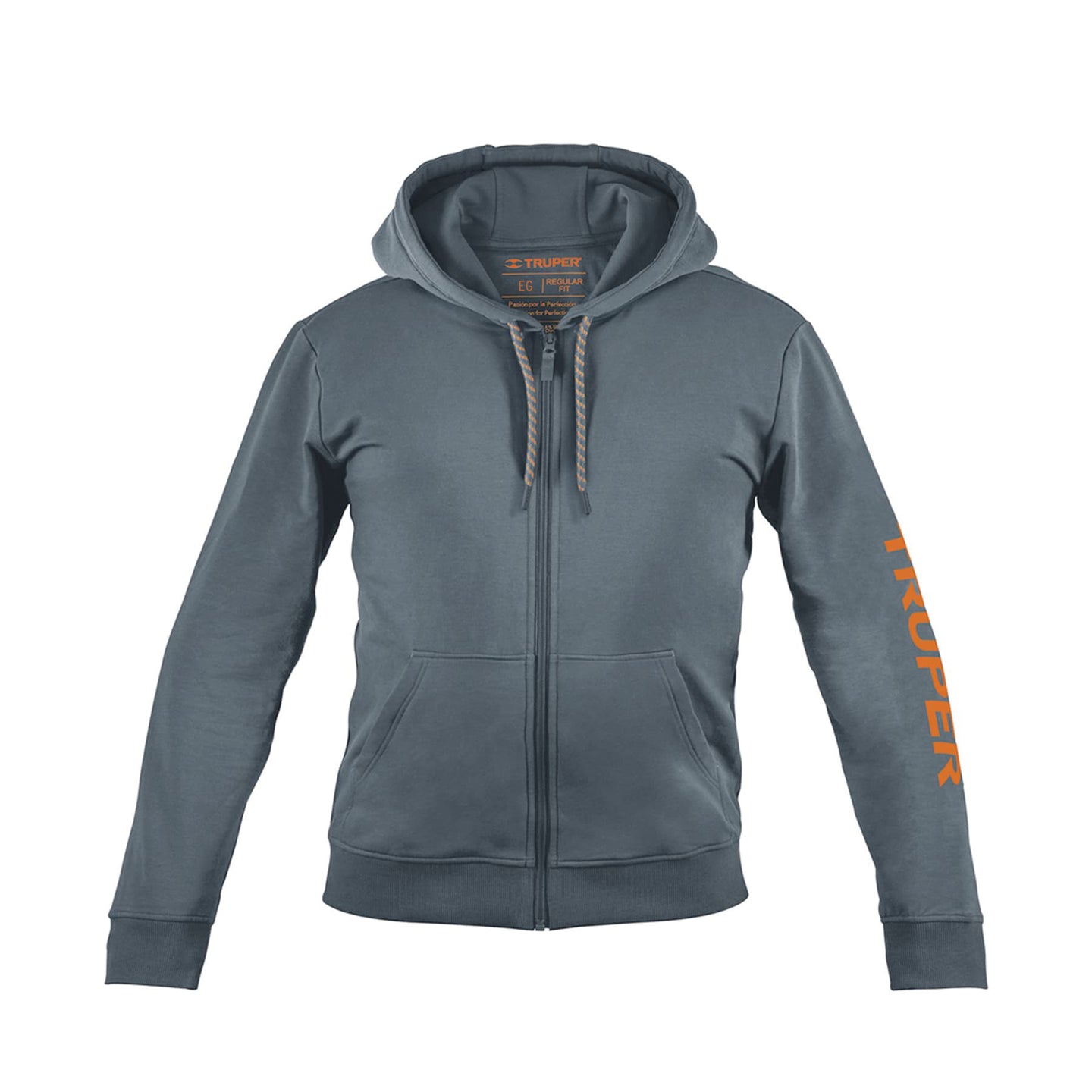 SUD-GC-XG Sudadera gris para caballero, talla EG, Truper