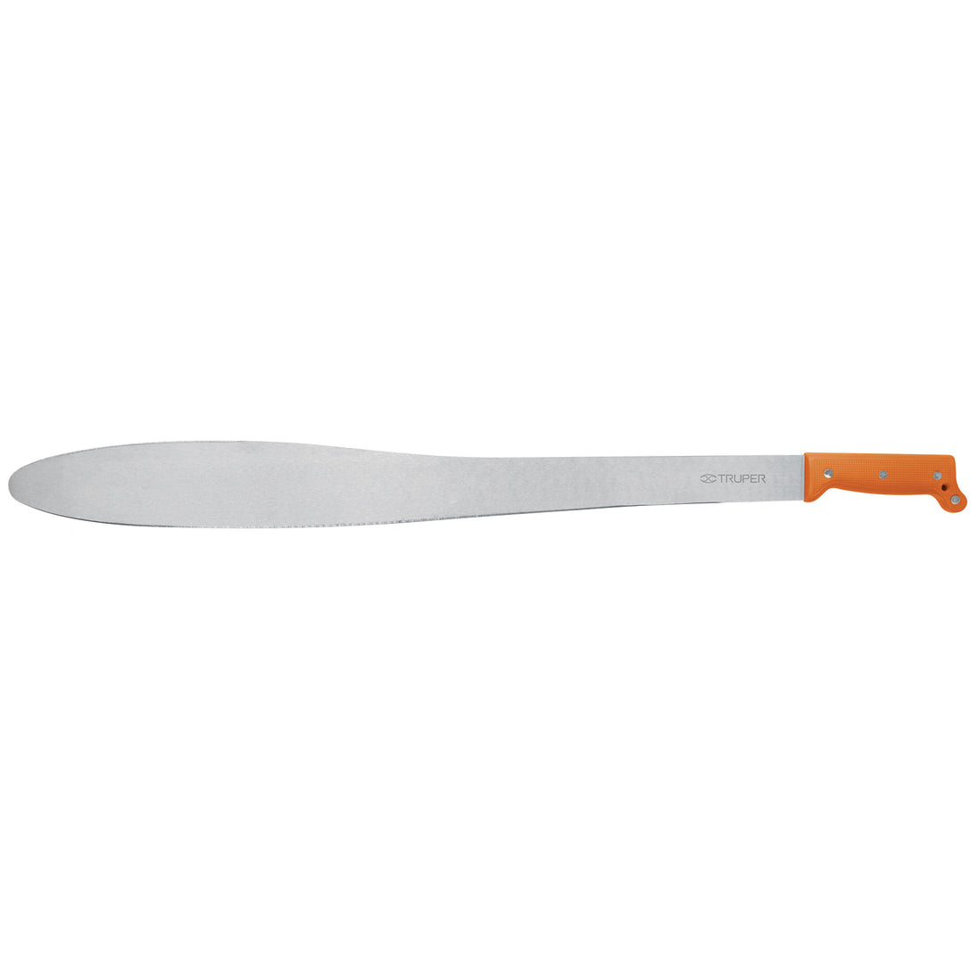 T-1173-27P Machete Caguayano 27" cacha naranja remachada, Truper