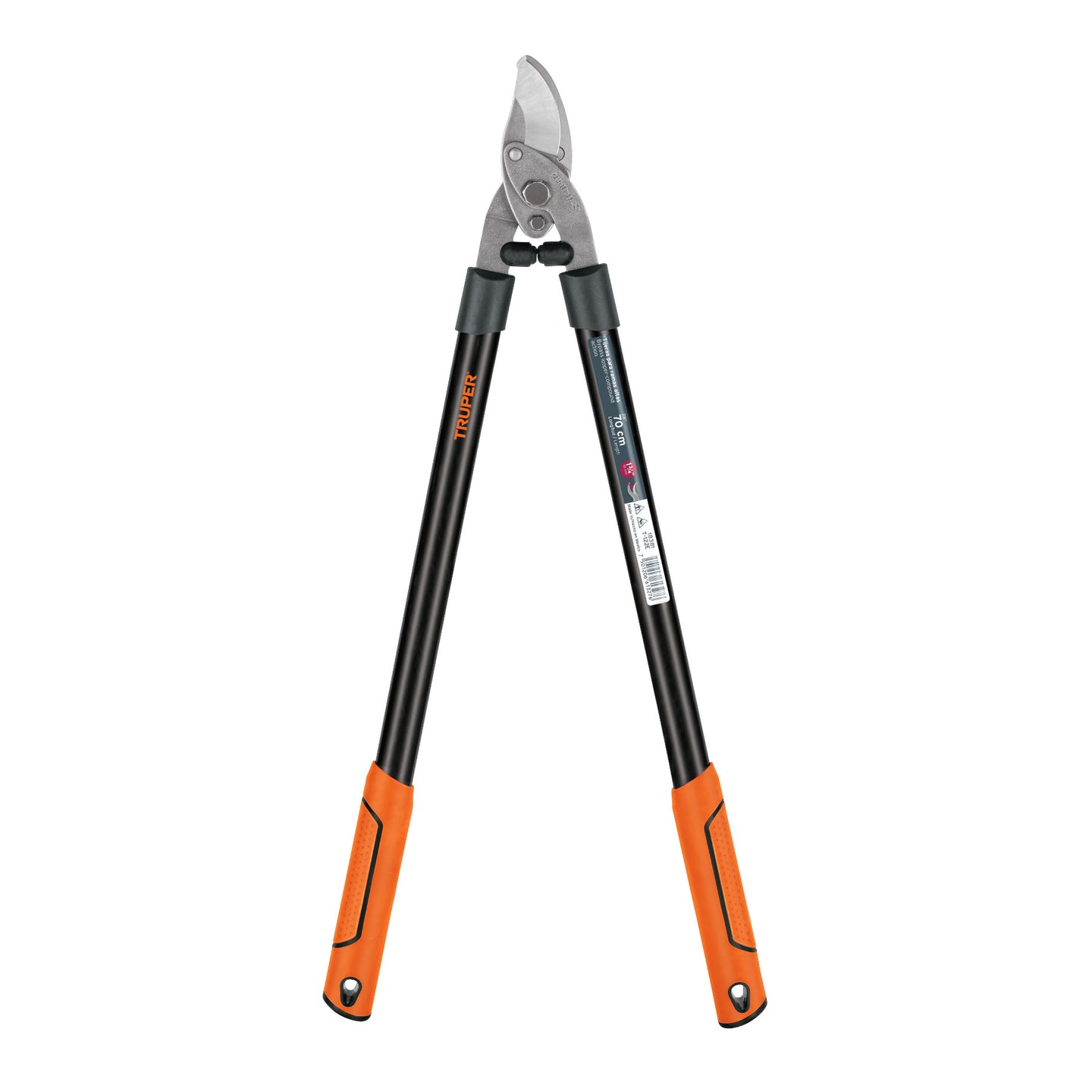 T-122E Tijera para ramas 70 cm,tipo americano,mgos tubulares,TRUPER
