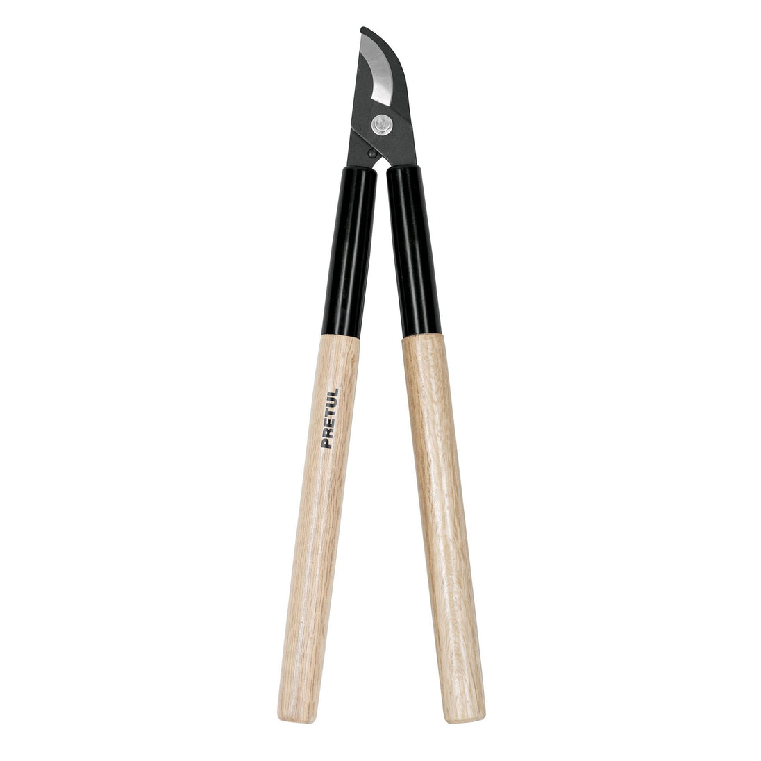 T-122P Tijera para ramas 52 cm, mgos de madera con casquillo,PRETUL