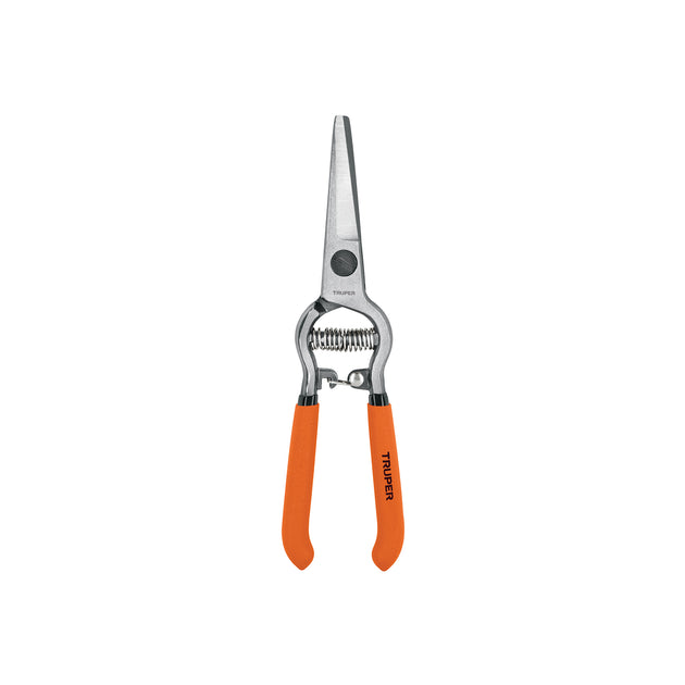 T-24 Tijera forjada para poda 8", curva, corte de uva, Truper