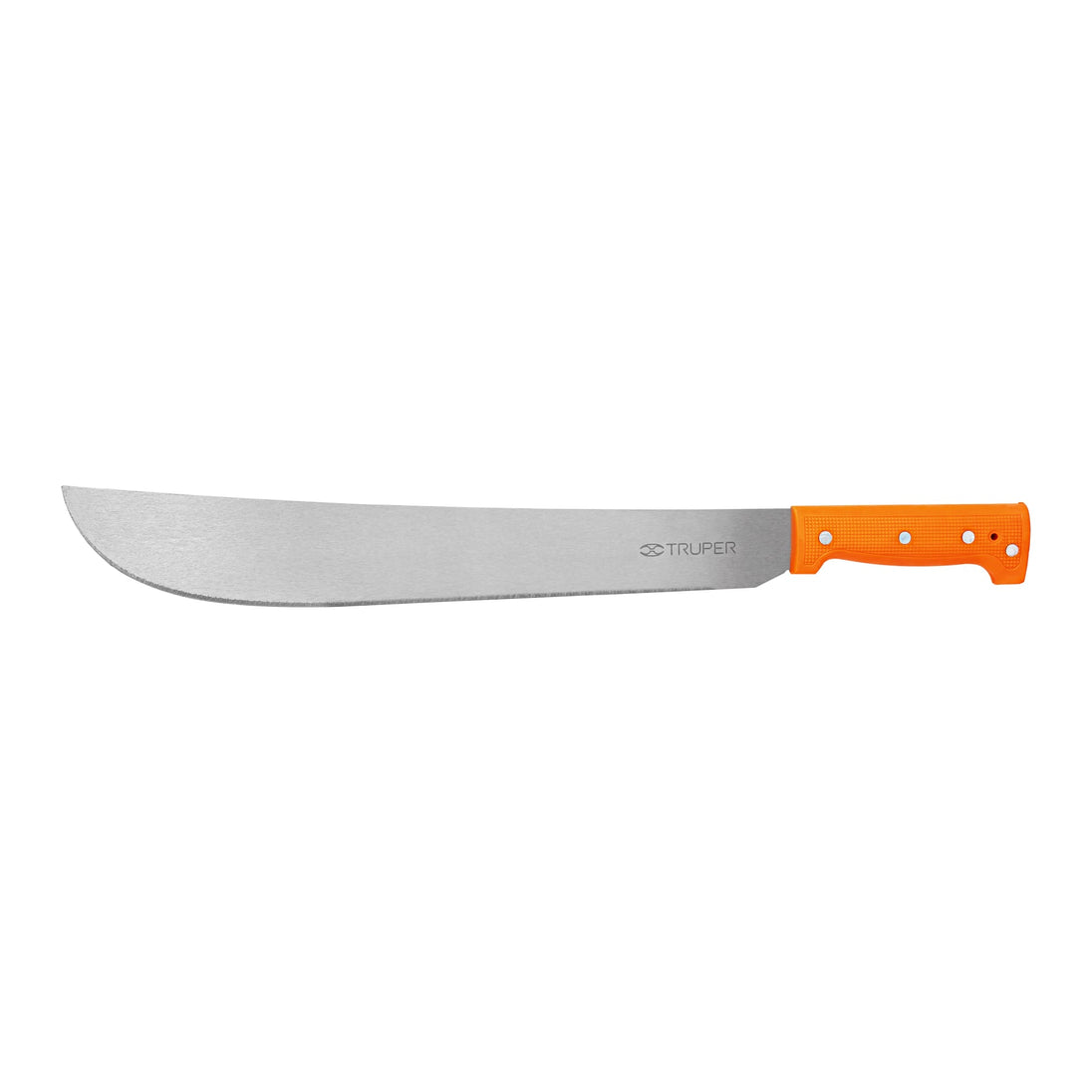 T-460-16P Machete estándar 16" cacha naranja remachada, Truper