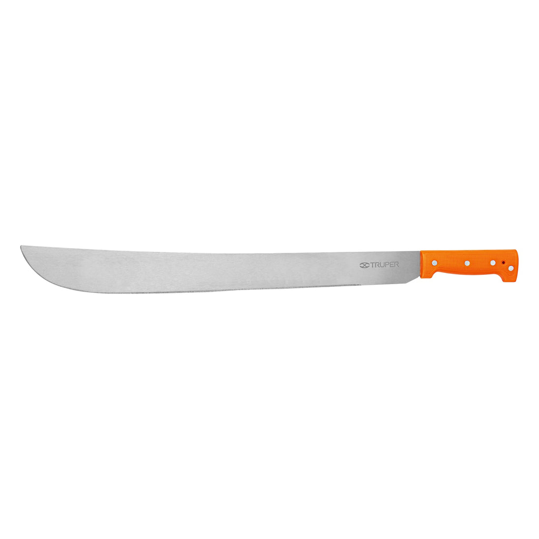 T-460-22P Machete estándar 22" cacha naranja remachada, Truper