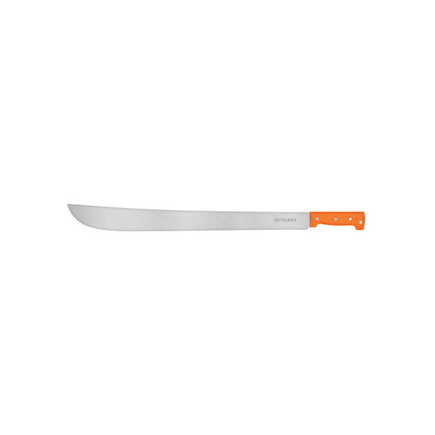 T-460-24P Machete estándar 24" cacha naranja remachada, Truper
