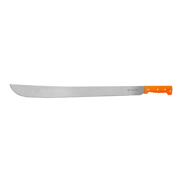 T-460-26P Machete estándar 26" cacha naranja remachada, Truper
