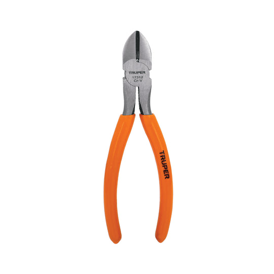 T202-6 Pinza de corte diagonal 6" mango de PVC, Truper