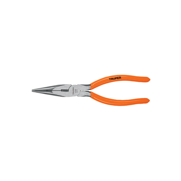 T203-8 Pinza de punta y corte 8" mango de PVC, Truper