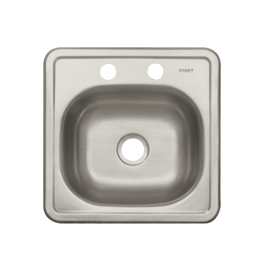 TA-38B Tarja de empotrar sencilla 38x38cm, FOSET BASIC