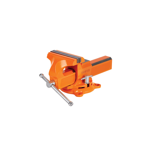 TA-6-L Tornillo de banco 6" tipo europeo de hierro nodular, Truper