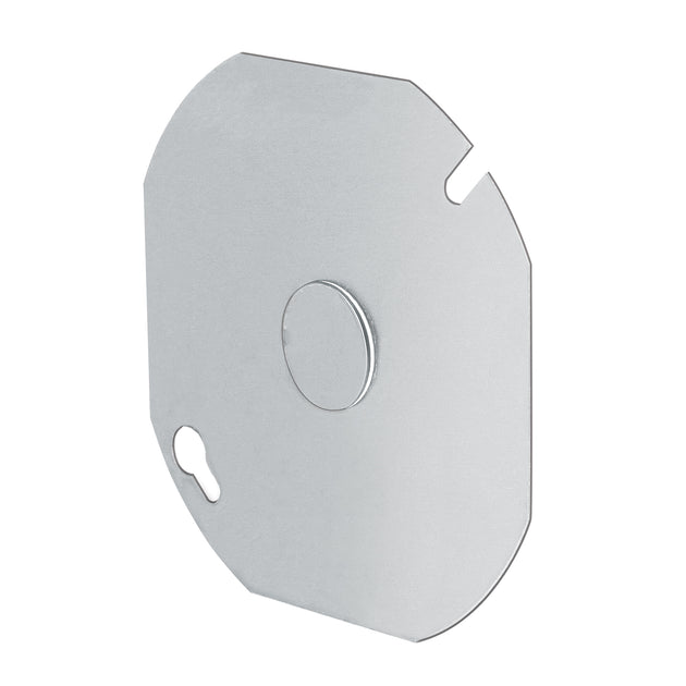 TACH-4x4O Tapa de 4" x 4" para caja octagonal, VOLTECK
