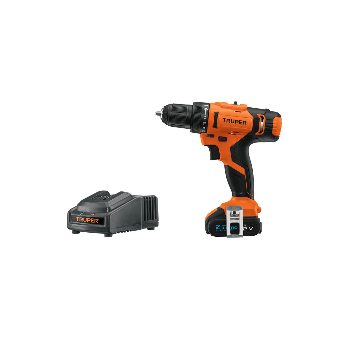 TALI-12A2 Taladro 3/8", 12V, 1 batería 2Ah, PRO