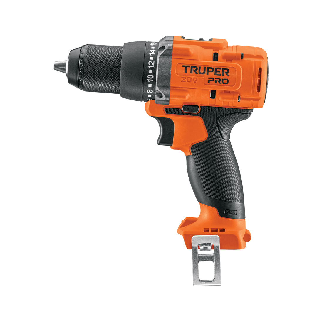 TALI-20AS Taladro 1/2", 20V, sin accesorios, TRUPER PRO