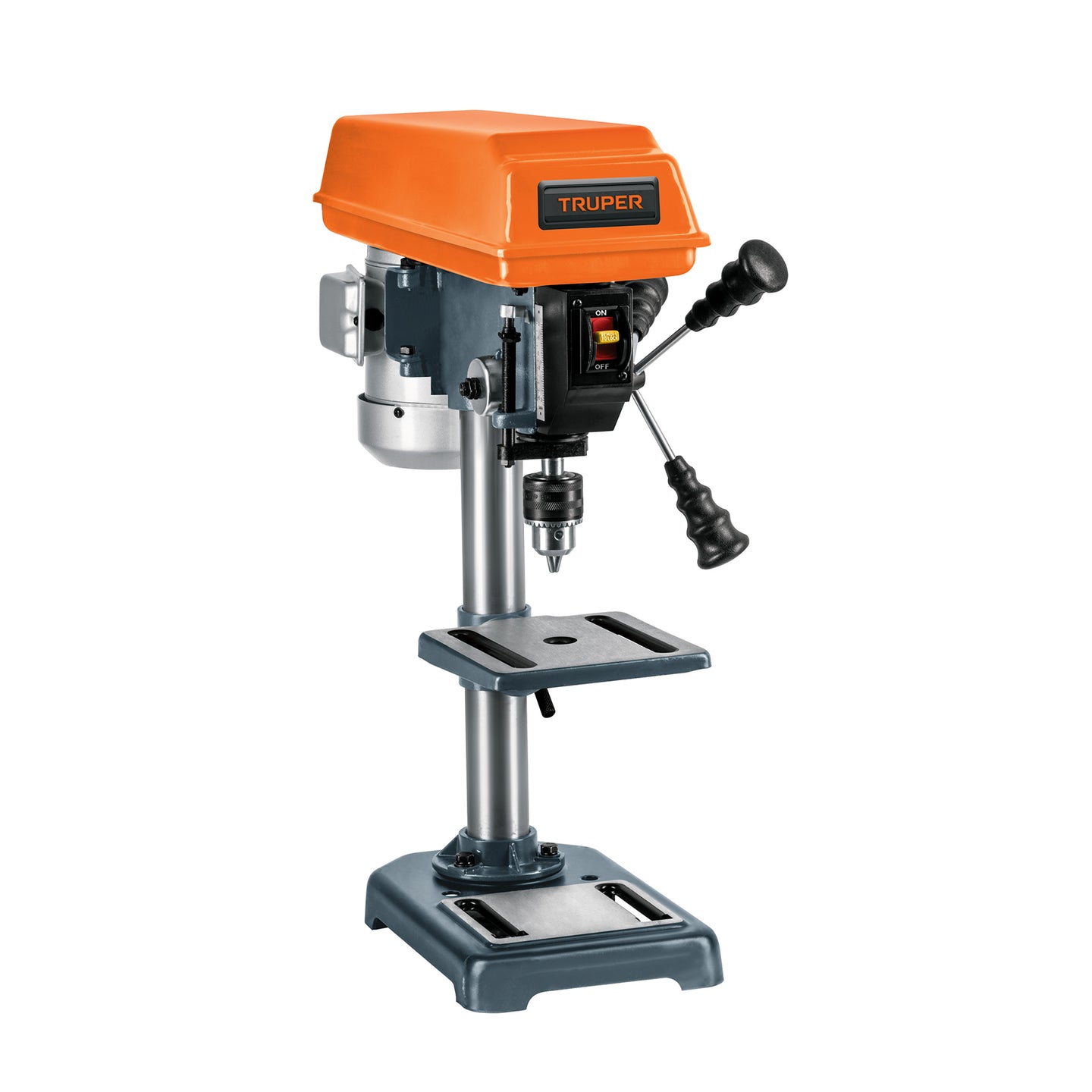 TAPI-8 Taladro de piso 8", 1/3 HP (250 W), broquero 1/2", TRUPER