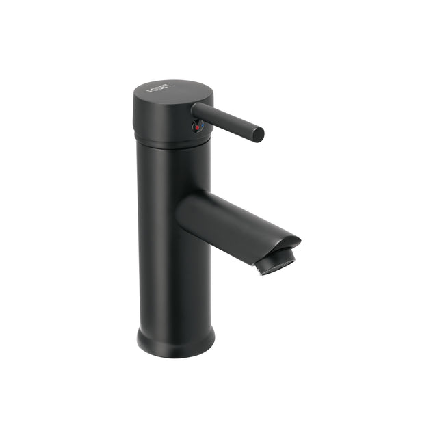 TBM-46M Monomando corto negro para lavabo, FOSET TÚBIG