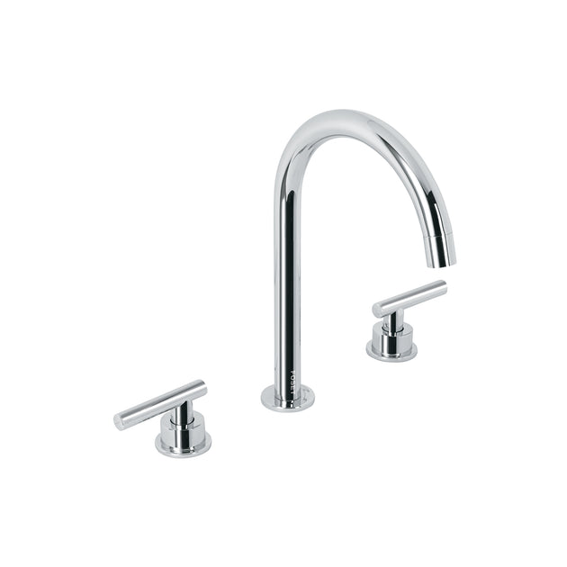 TBM-92 Mezcladora p/lavabo,taladros separados,palanca, cromo, TÚBIG