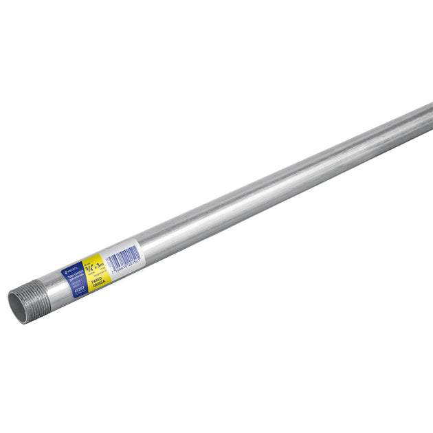 TC-3/4-GA Tubo Conduit 3/4" pared gruesa (1.6 mm), et. amarilla, 3 m