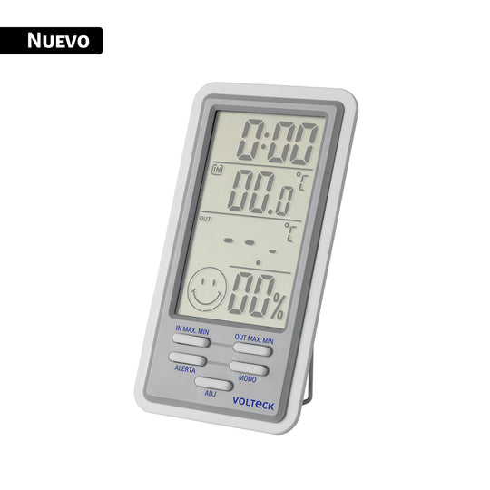Volteck TDH-90 Termohigrómetro Digital Dual -50 a 90°C | Sensor 2m