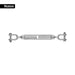 Accesorio Forjado Fiero TENF-1/2Q 1/2" Galvanizado | Acero Forjado