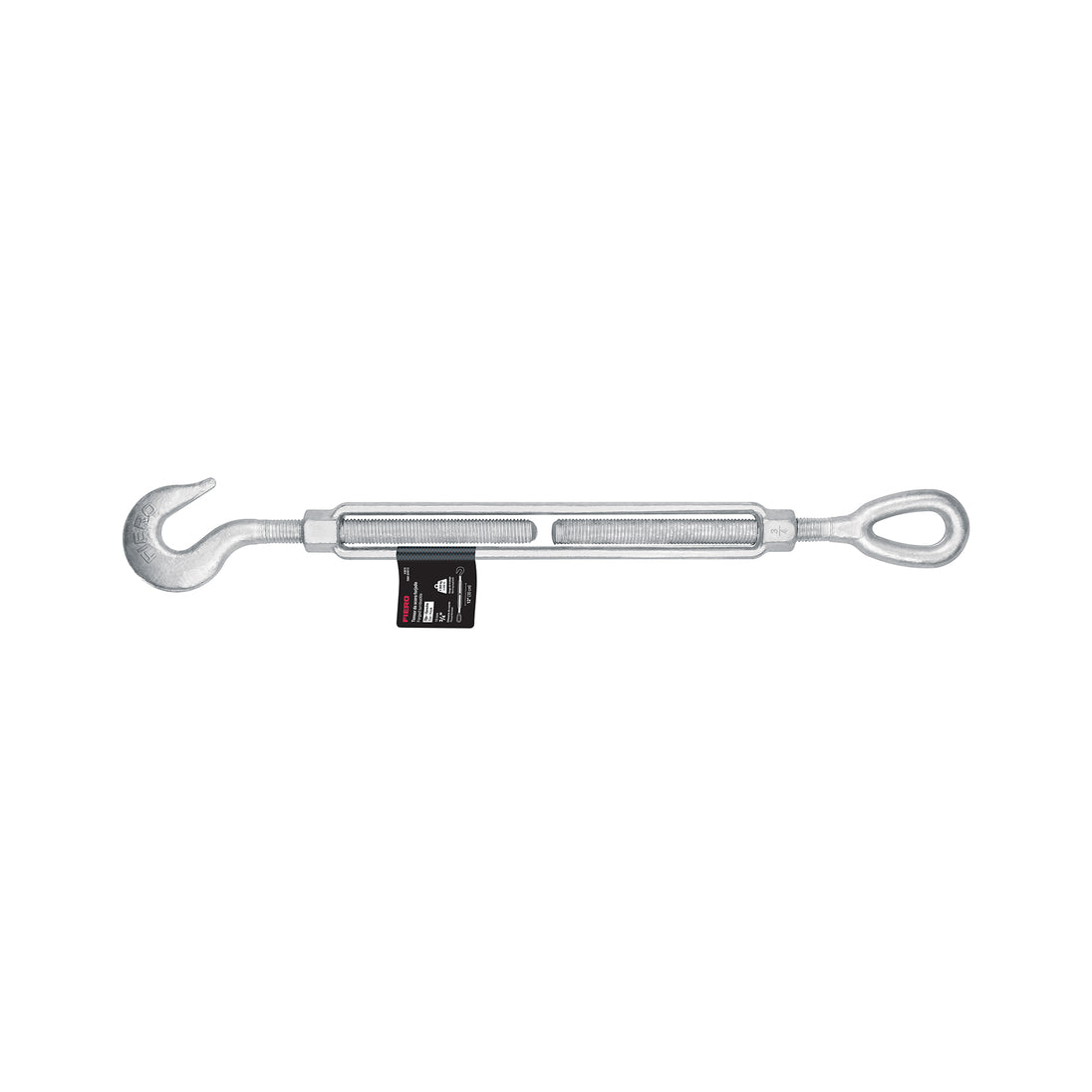 Tensor Fiero TENF-3/4X12 3/4" x 12" Forjado Galvanizado 4080 kg