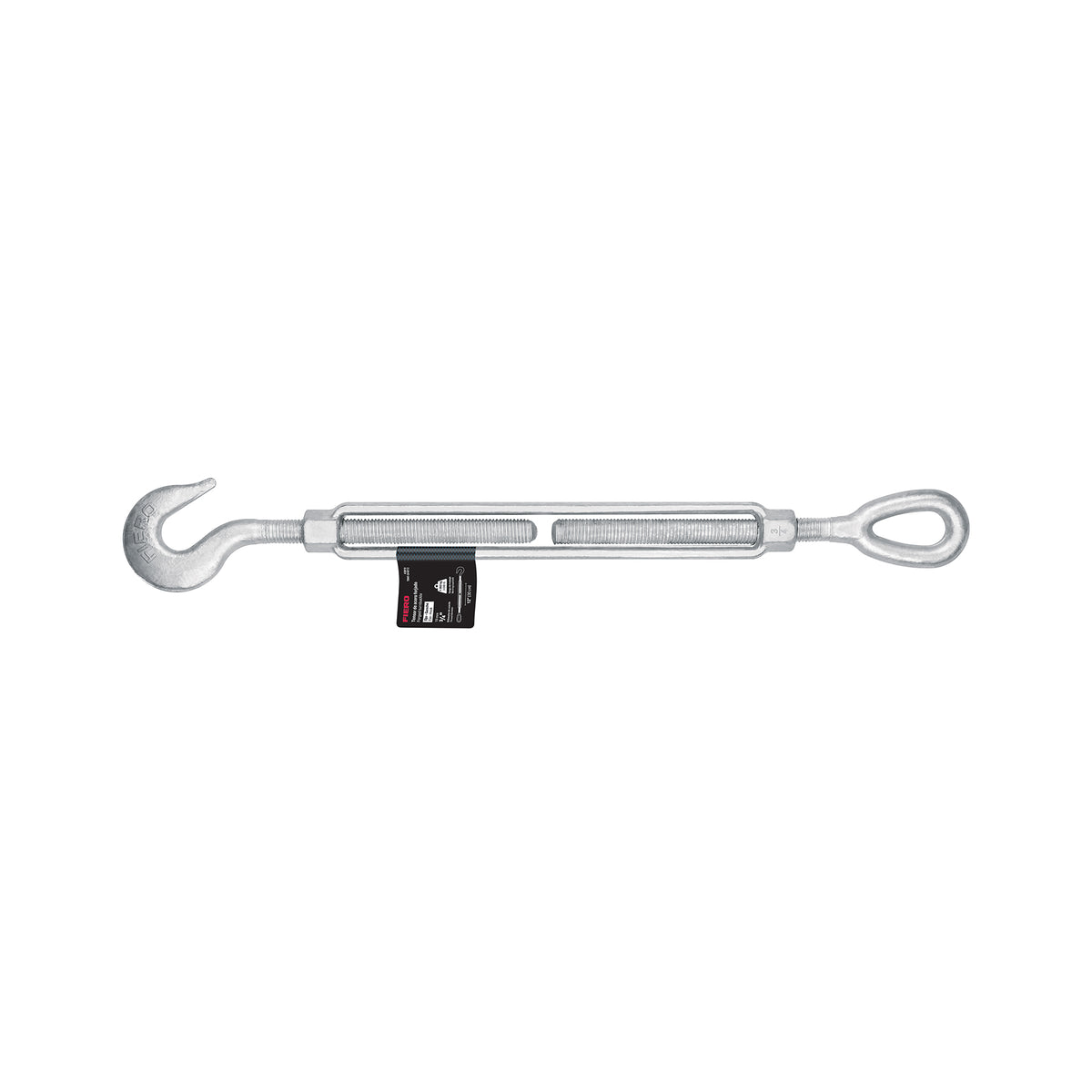 Tensor Fiero TENF-3/4X12 3/4" x 12" Forjado Galvanizado 4080 kg