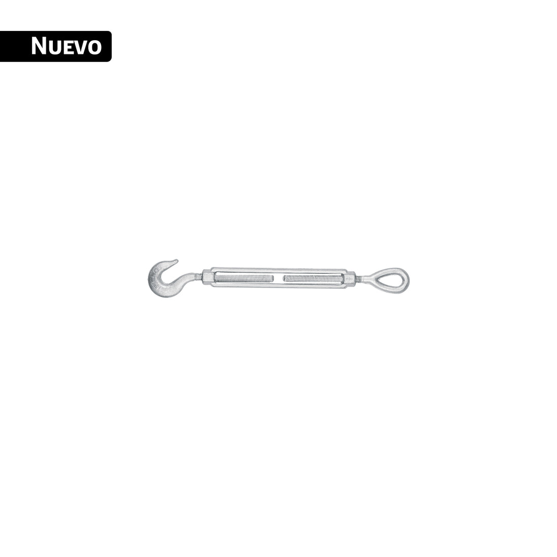 Tensor Fiero 3/8" x 6" Galvanizado | Acero Forjado 450 kg WLL