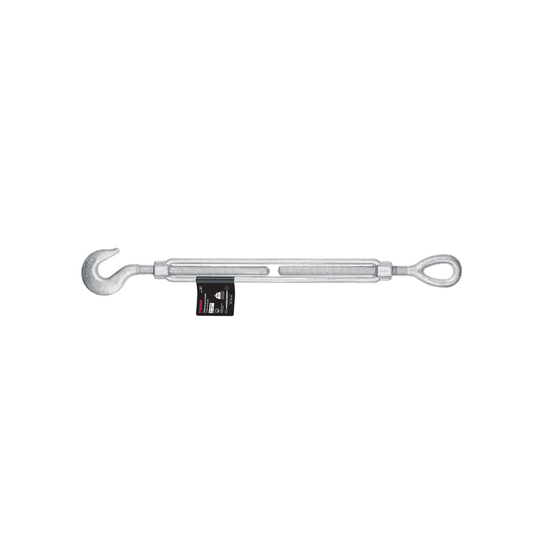 Tensor Fiero 5/8" x 12" Forjado Galvanizado | TENF-5/8X12