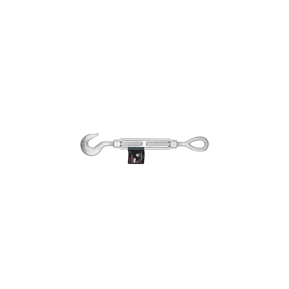 Tensor Forjado Fiero 5/8" x 6" Ojo-Ojo | 3,060 kg Galvanizado