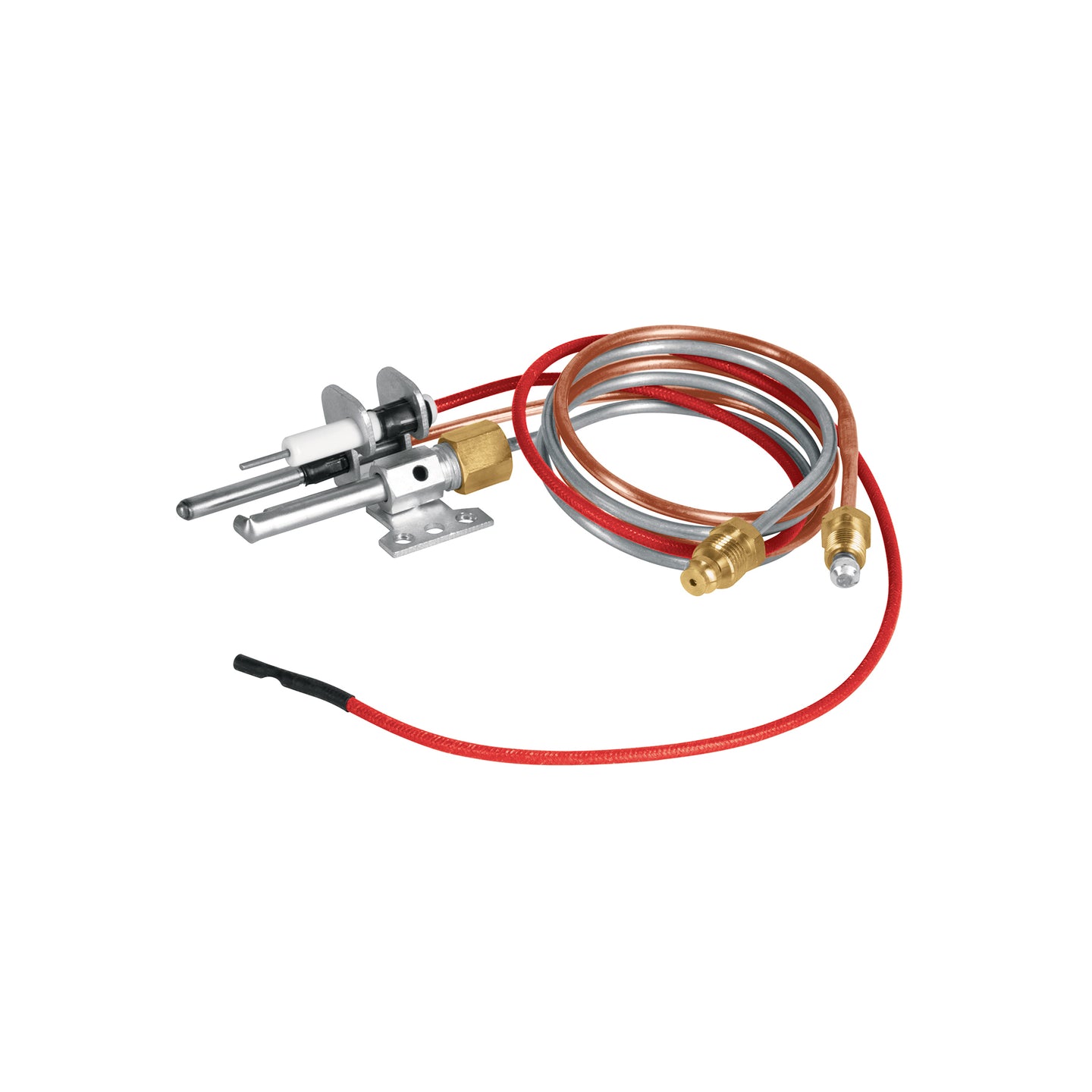 TEPAR-60FB Termopar tipo flauta con bujía, 60 cm, FOSET