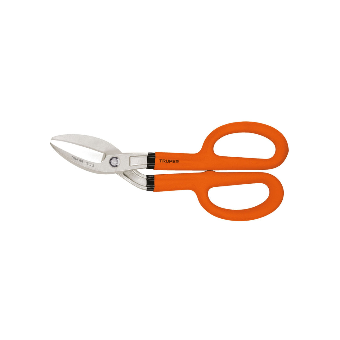 TH-10C Tijera para hojalatero 10" angulada, Truper
