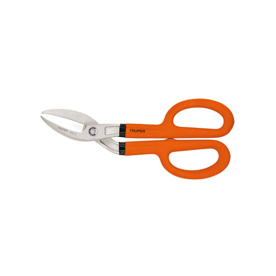 TH-10C Tijera para hojalatero 10" angulada, Truper