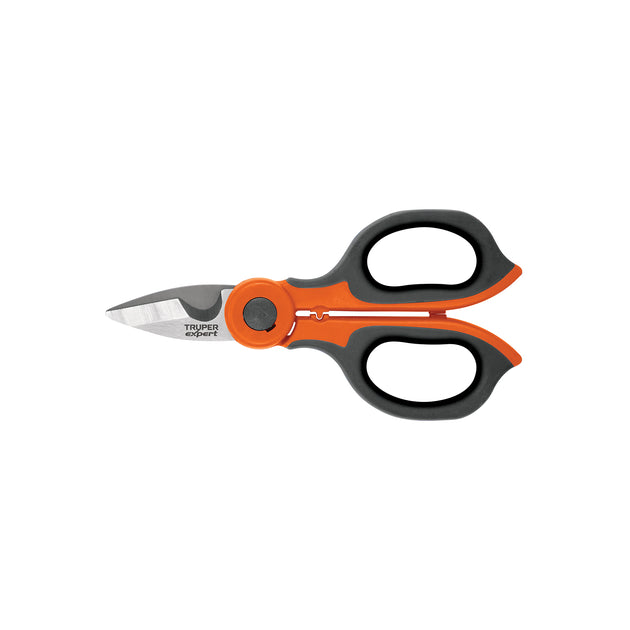 TIEL-6 Tijera 6" para electricista, acero inoxidable, EXPERT