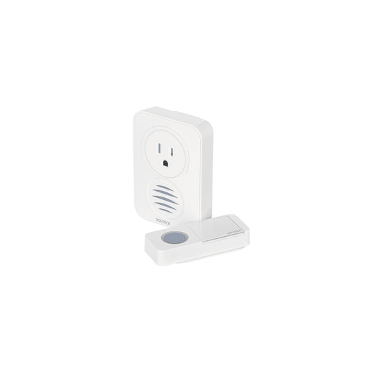 TIMI-100C Timbre inalámbrico con receptor para enchufar, 1 tono