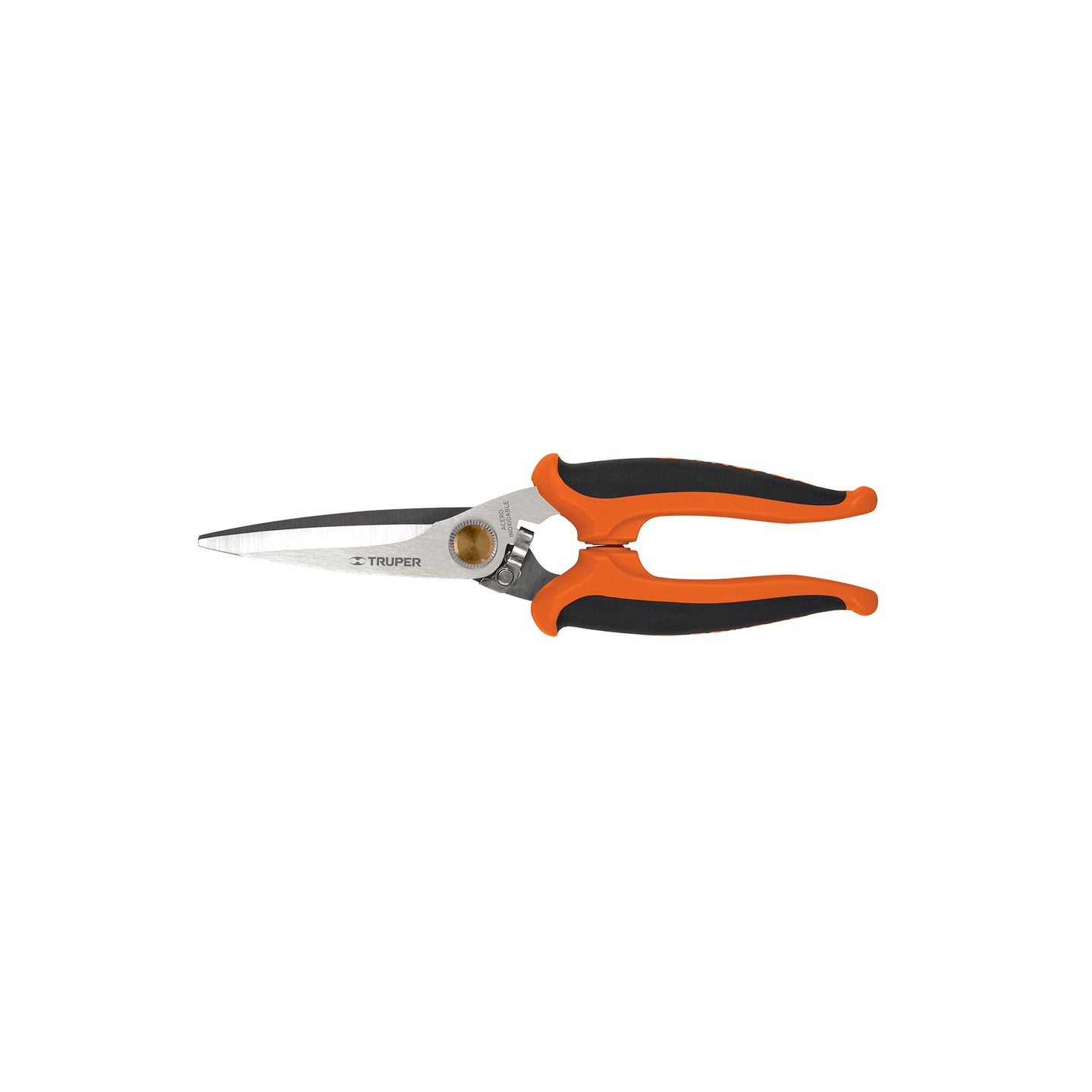 TIMU-8 Tijera 8" multiusos, Comfort Grip, acero inoxidable, TRUPER
