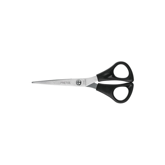 TINOX-6R Tijera 6" para casa y oficina, de acero inoxidable, PRETUL