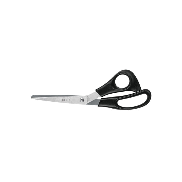 TINOX-8C Tijera 8" para casa y oficina, de acero inoxidable, PRETUL