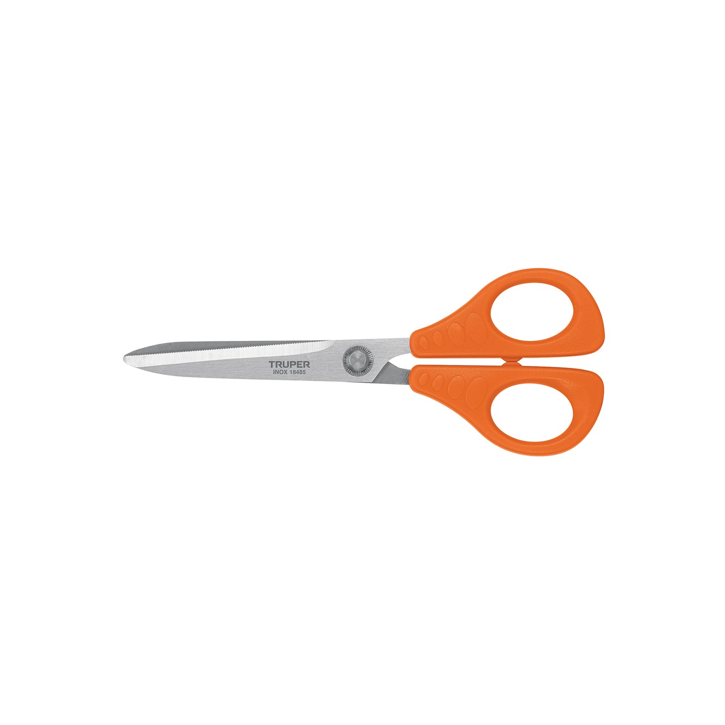 TIOF-8 Tijera 8" para oficina, de acero inoxidable, TRUPER