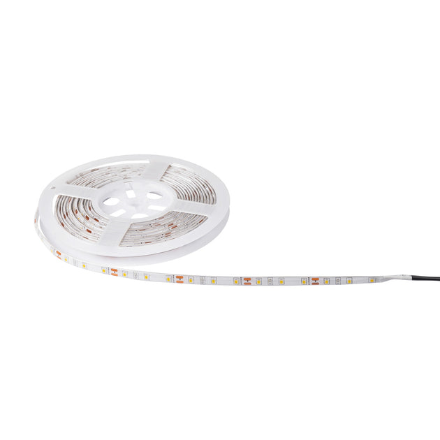 TIR-001L Tira LED 18 W para interior y exterior, 5 m, blanco, VOLTECK