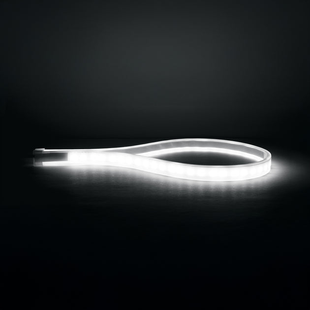 TIR-301AL Par de Tiras LED secuenciales para auto 30cm blanco-amarillo