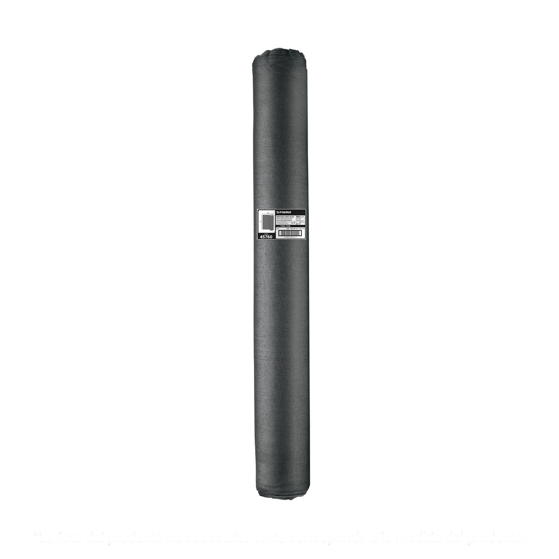 TORA-154N Rollo de malla sombra 90%, raschel negro, 15m x 4m, FIERO