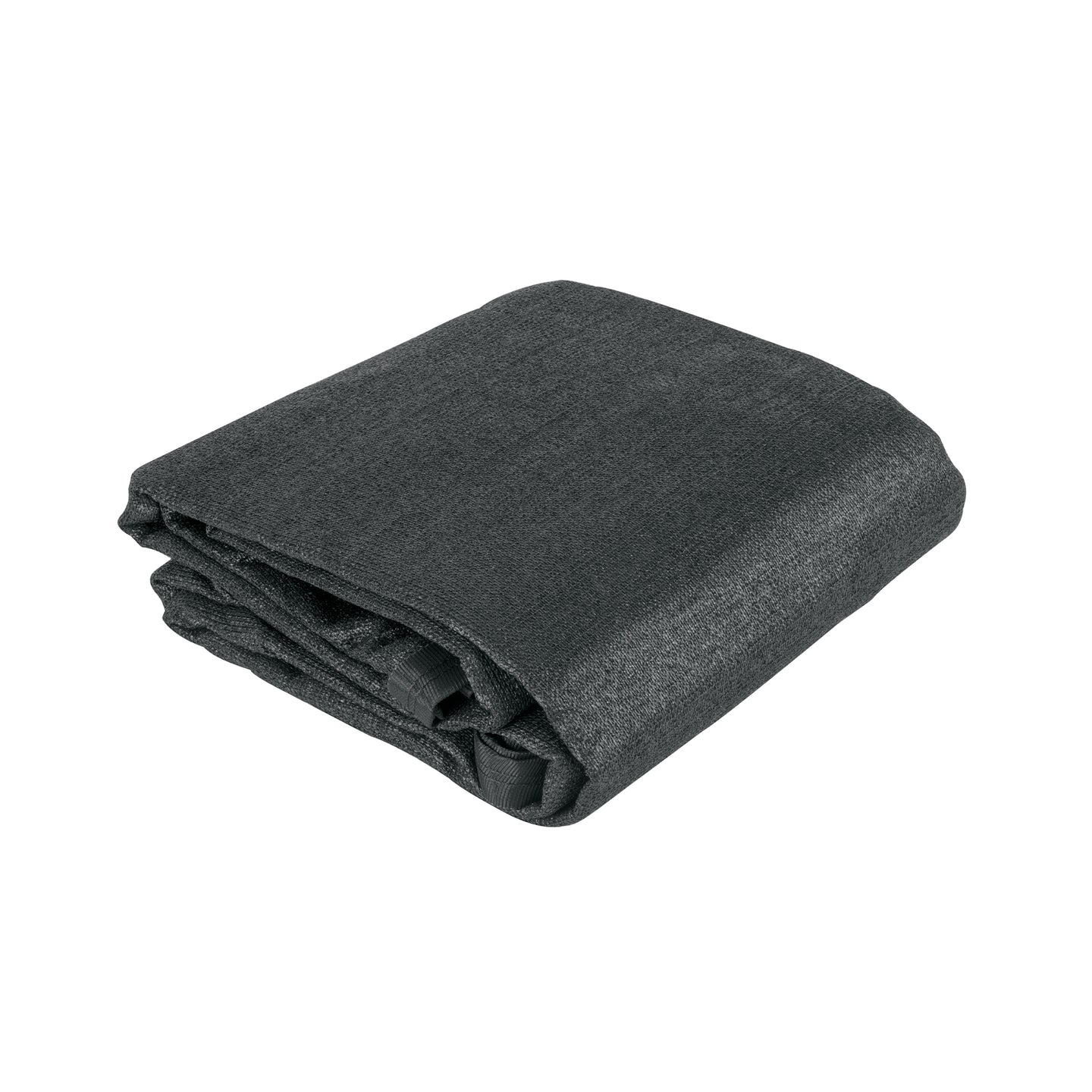 TORA-33N Toldo sombra 90%, raschel negro, 3m x 3m, FIERO