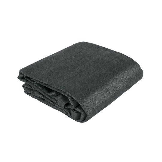 TORA-33N Toldo sombra 90%, raschel negro, 3m x 3m, FIERO